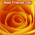 Yellow Roses On Best Friends Day.