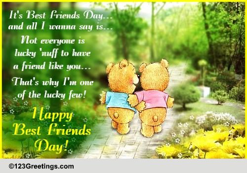 Best Friends Day Cards Free Best Friends Day Wishes Greeting Cards 123 Greetings