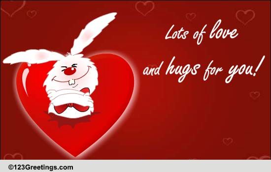 Love And Hugs For Your Best Friend.