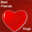 Love And Hugs For Your Best Friend.