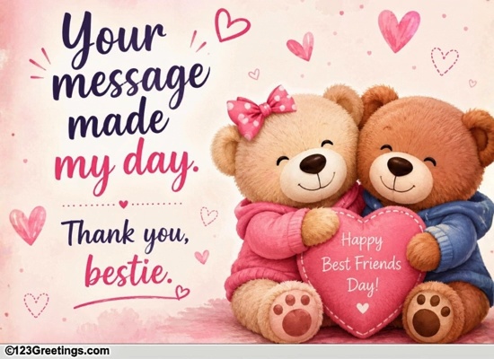 Send A Cute Bestie Hug