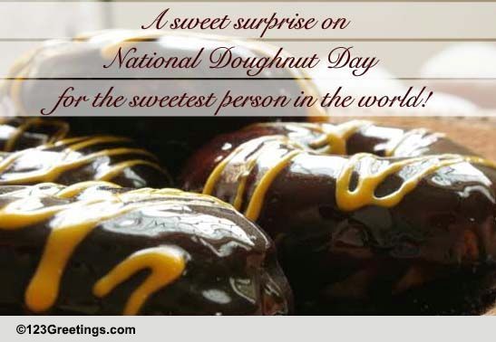 Sweet Wishes For Doughnut Day!