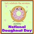 Celebrate The Occasion On Donut Day.