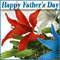 Father's Day Message With Flowers.