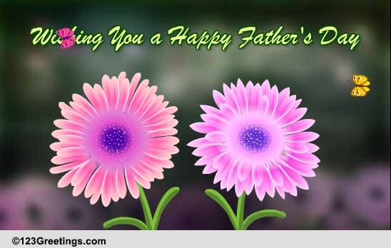 Sweet Fathers Day Ecard For Brother.