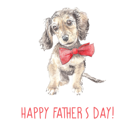 Father’s Day Doxie.