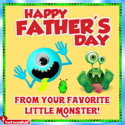 From Your Favorite Little Monster.
