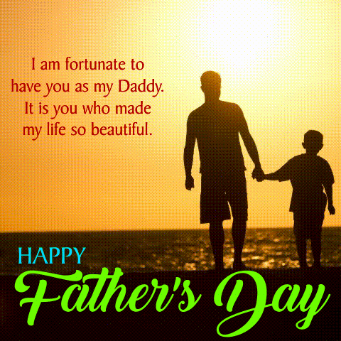 Fortunate To Have You As My Daddy. Free Happy Father's Day eCards | 123 ...