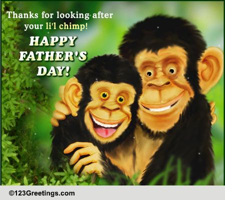 Cute Father's Day Wishes With A Hug. Free Happy Father's Day eCards ...
