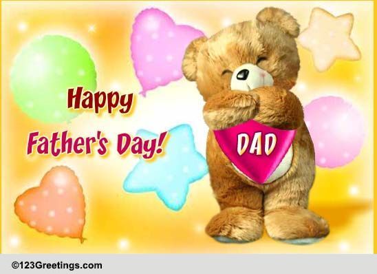 Send Hugs On Father's Day.