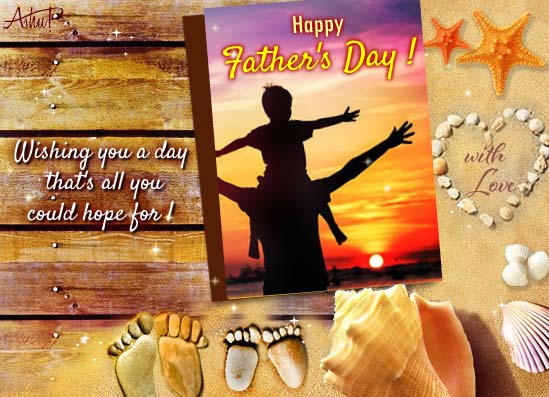 Proud Of You, Dad! Free Happy Father's Day eCards, Greeting Cards | 123 ...