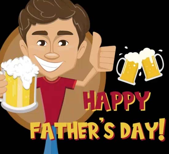 Cheers For Father’s Day Dad. Free Happy Father's Day eCards | 123 Greetings