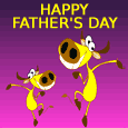 Dancing Father's Day Wishes.