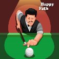 Snooker Father’s Day Card.