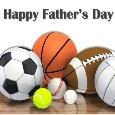 Ball Sports Father’s Day Card.