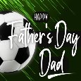 Football Soccer Father’s Day Card