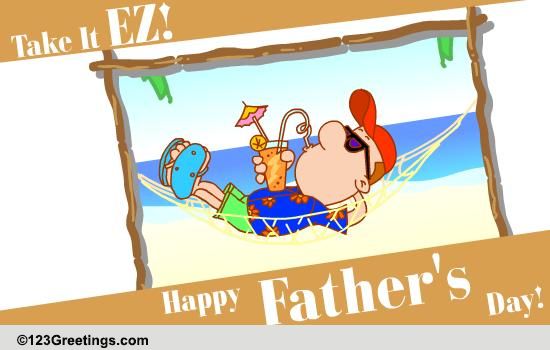 A Cozy Fathers Day ecard!