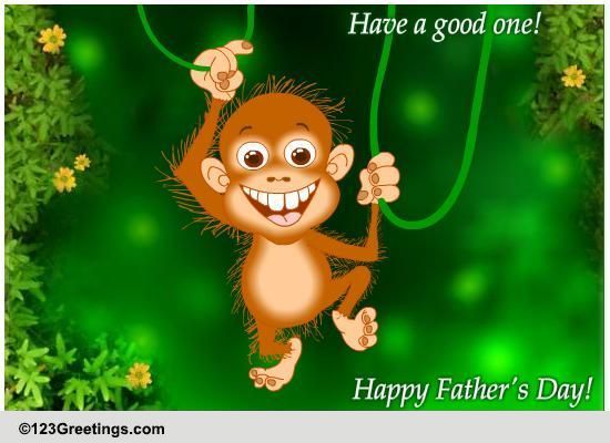 Have A Swinging Good Father's Day! Free Special Dad eCards | 123 Greetings