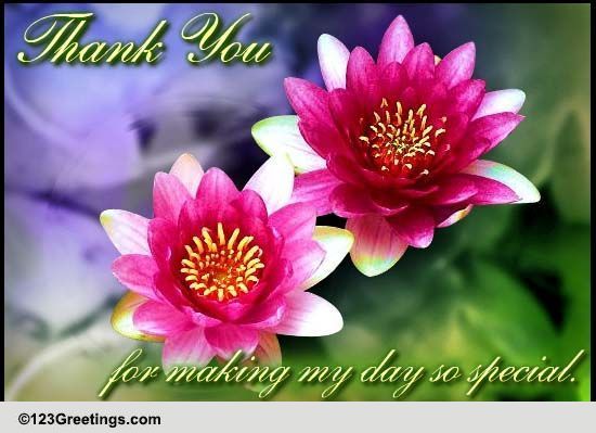 Special Thank You! Free Thank You eCards, Greeting Cards | 123 Greetings