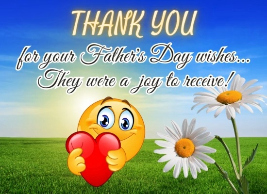 Fathers Day Thank You Wishes
