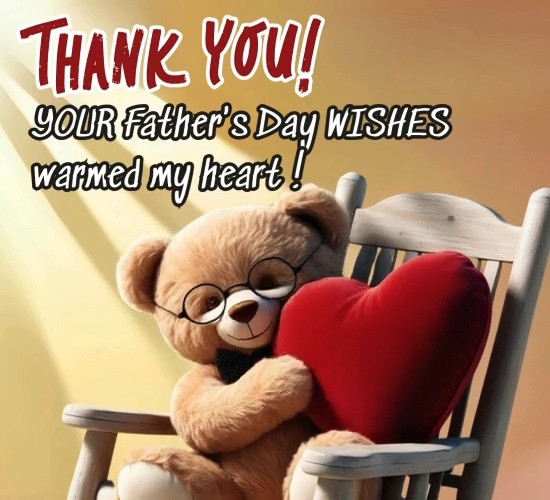 Thanks Ecard For Fathers Day Wishes