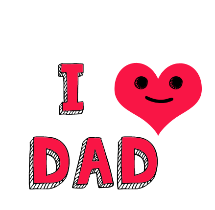 I Love Dad! Free From Daddy's Girl eCards, Greeting Cards | 123 Greetings
