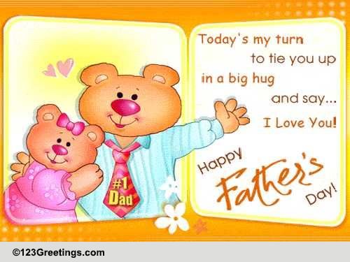 Send Warm Hugs This Fathers Day!