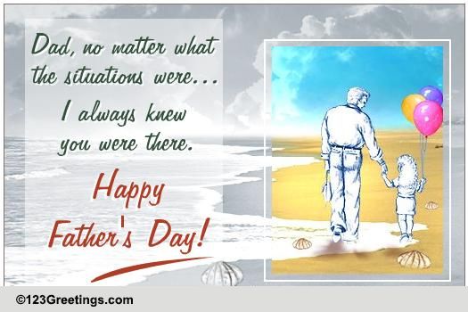 Share Appreciation And Love With Dad.
