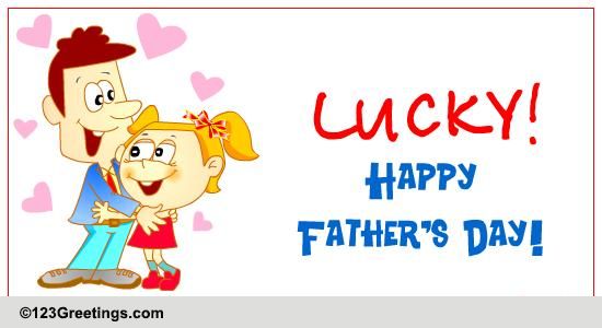 Warm Wishes For Dad On Fathers Day.