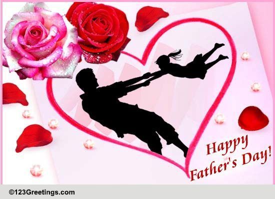 A Beautiful Ecard For Fathers Day.