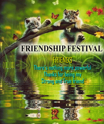 A Friendship Festival Card For You.