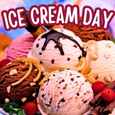Sweet Ice Cream Day Wishes.