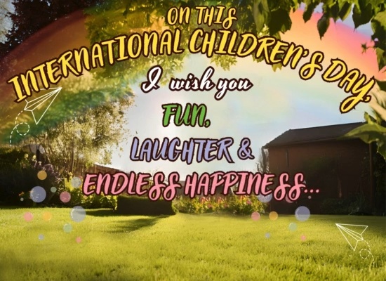 Celebrate International Childrens Day