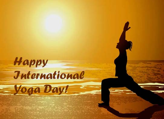 Stay Healthy With Yoga. Free International Yoga Day eCards | 123 Greetings