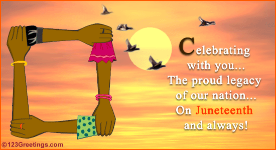 Celebrating Juneteenth With You!