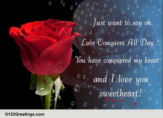 Send Romantic Wishes To Your Love!