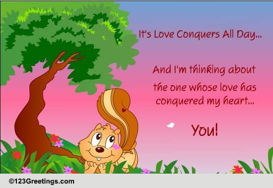 A Perfect ecard For Your Sweetheart!