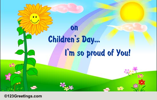 All I Want To Say... Free National Children's Day eCards, Greeting ...