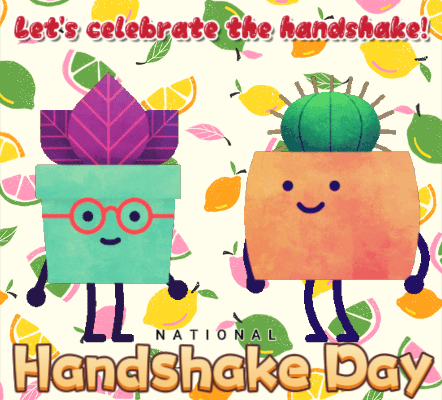 Let’s Celebrate The Handshake!