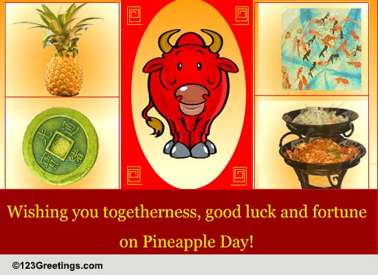 National Pineapple Day Wishes... Free National Pineapple Day eCards ...