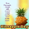 Be A Pineapple.