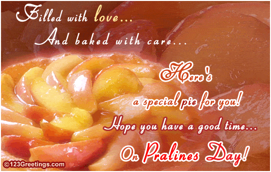 Enjoy National Pralines Day...