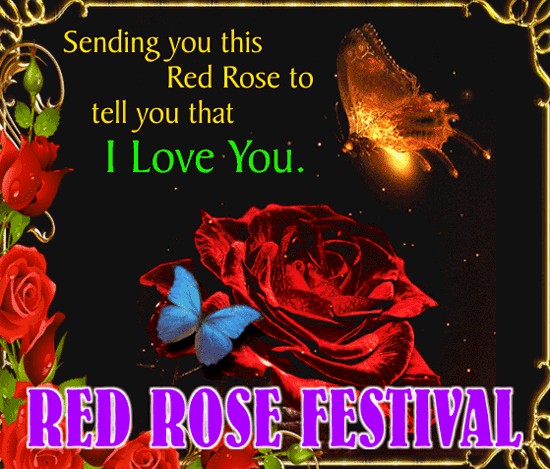 Sending You This Red Rose.