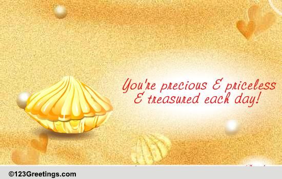 A Cute Ecard For Red Rose Day.