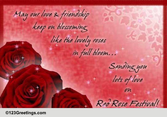 Red Rose Festival!