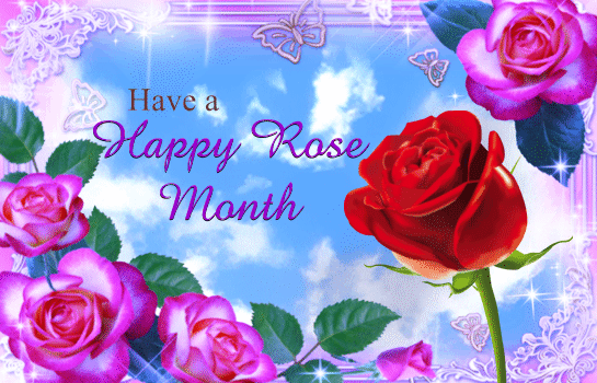 A Rose Month Card For You...