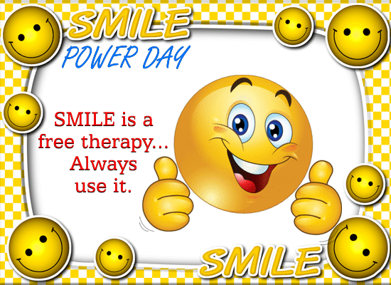 Smile Is A Free Therapy...