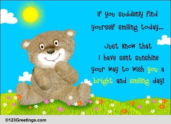 Wishing You A Smiling Day... Free Smile Power Day eCards, Greeting ...