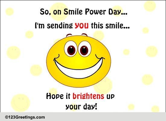 Happy Smile Power Day.