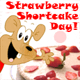 A Strawberry Shortcake On Your Plate!